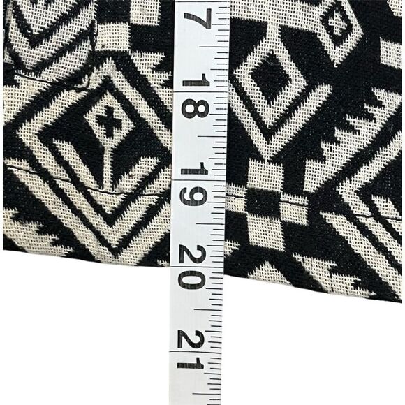 Blu Pepper Women's L Tribal Print FAUX Leather Moto Jacket Gothic Grunge Western - Picture 11 of 14